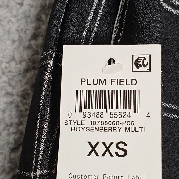 Bar III Pull-On Pants Boysenberry Multi XXS - Picture 3 of 5